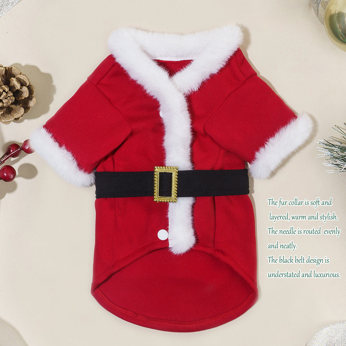 Christmas Dress for Cats and Dogs - Make Your Furry Friend a Little Santa This Winter!